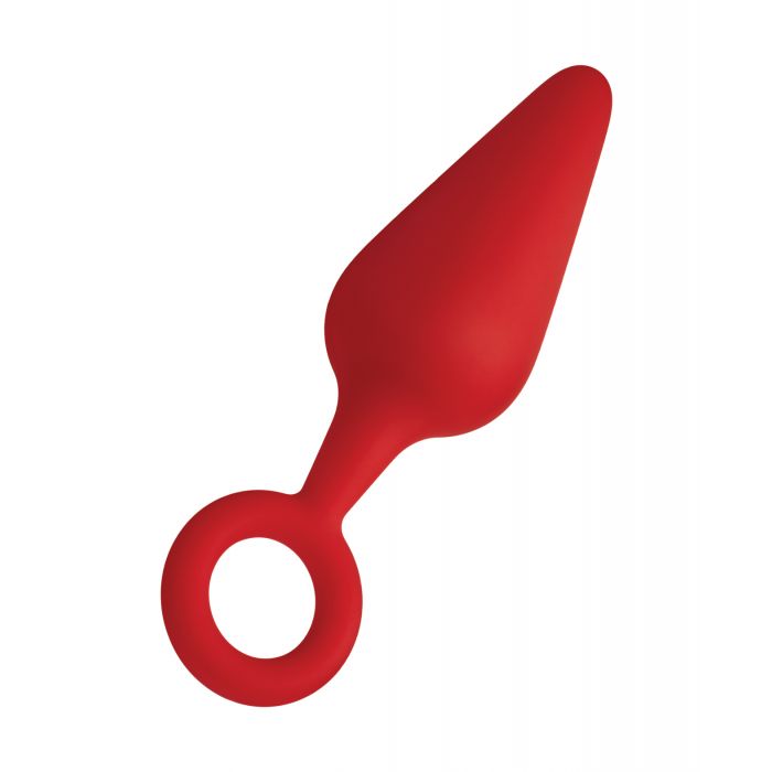 Forto F-10 Silicone Plug w/Pull Ring - Large Red – ExcitingToys.com