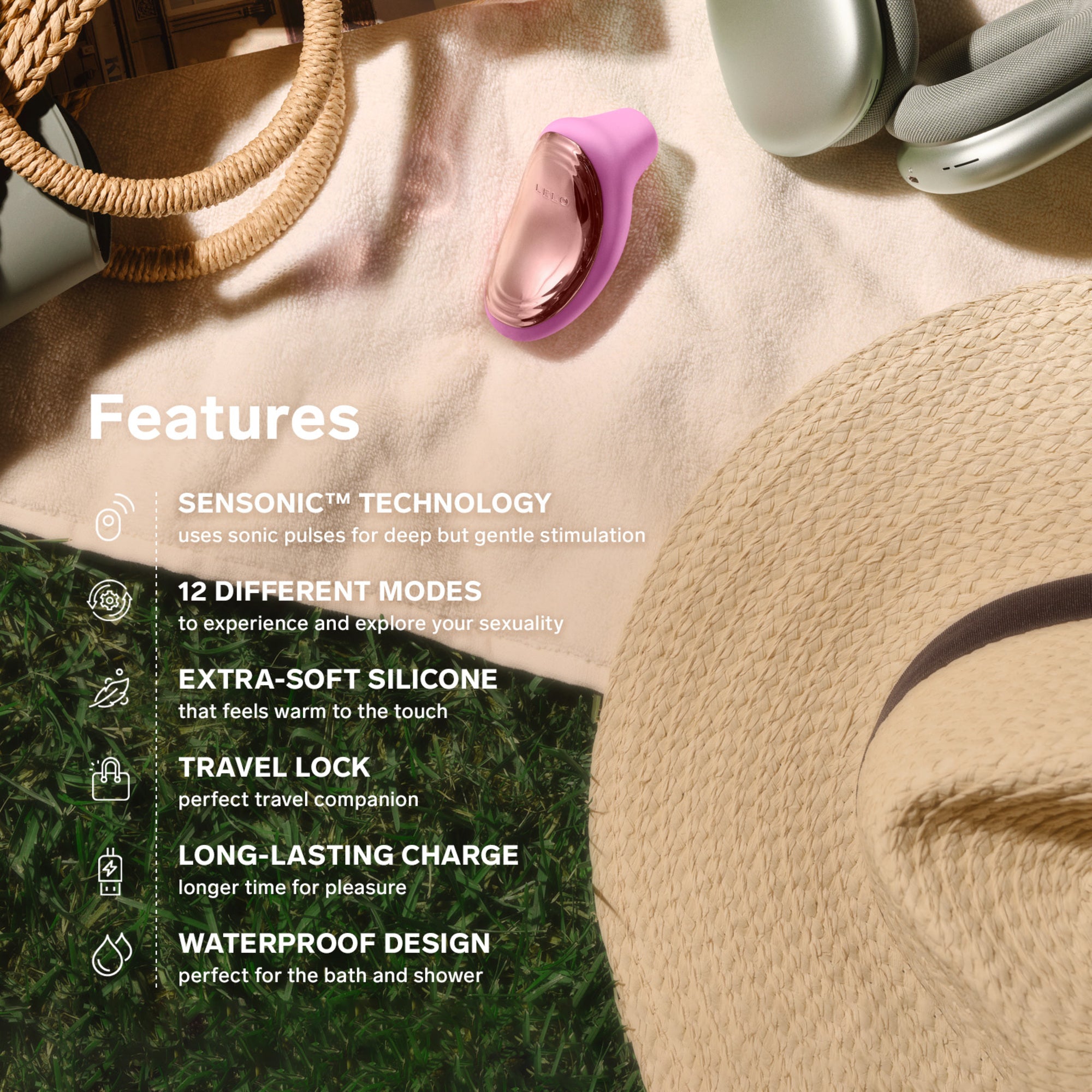 LELO SONA 2 Travel Pink